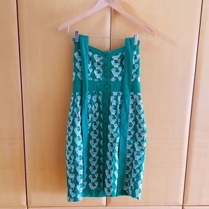 Anthropologie Floreat Cockadoodle Dress